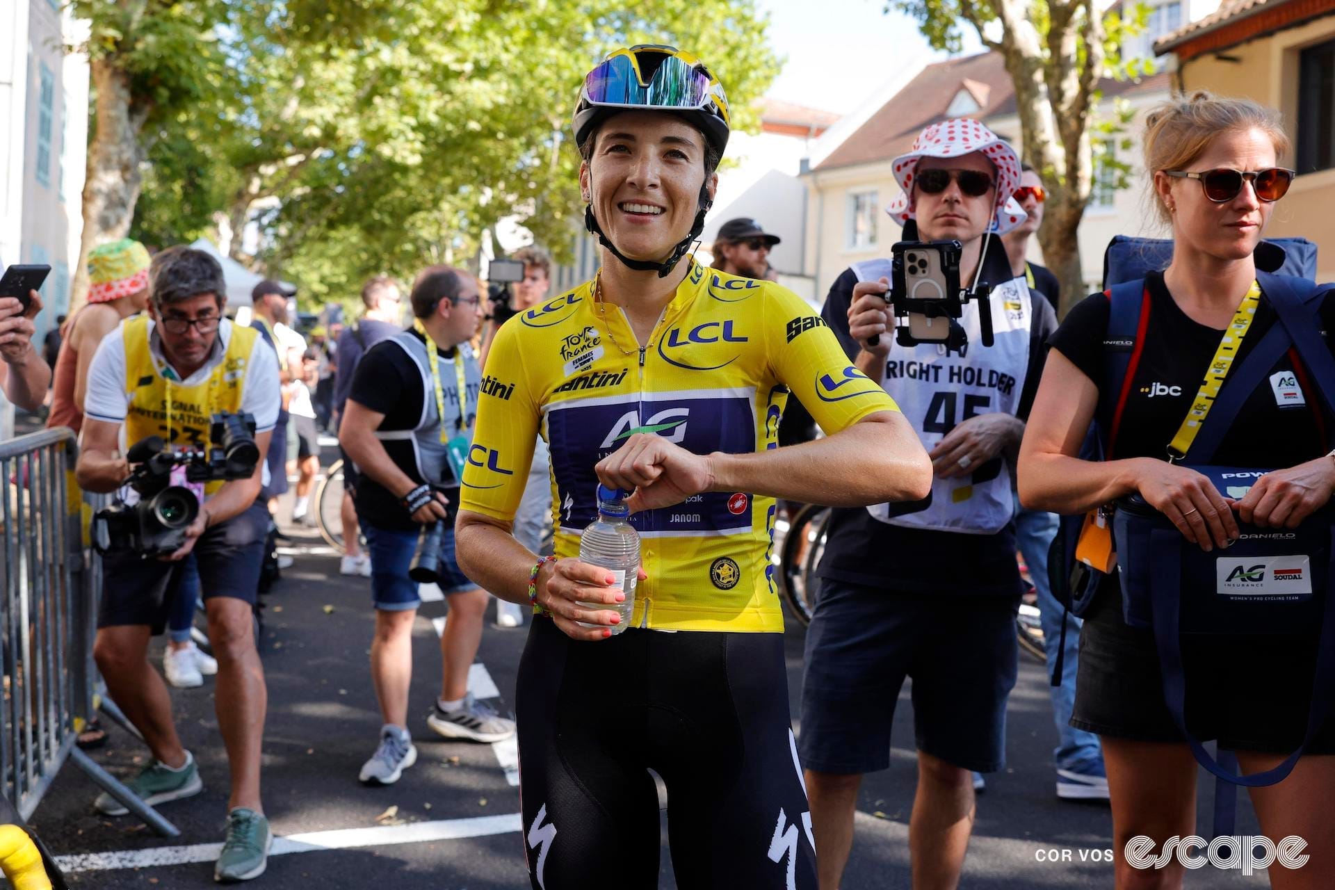Can you have your period and the yellow jersey? Kim Le Court-Pienaar says yes