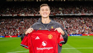 Manchester United appear to leak Benjamin Sesko's number as new star changes shirt for friendly