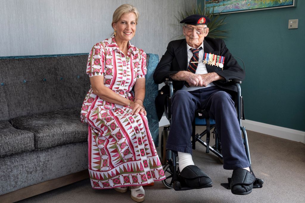 Sophie and James 'Jim' Wren posing for photo together