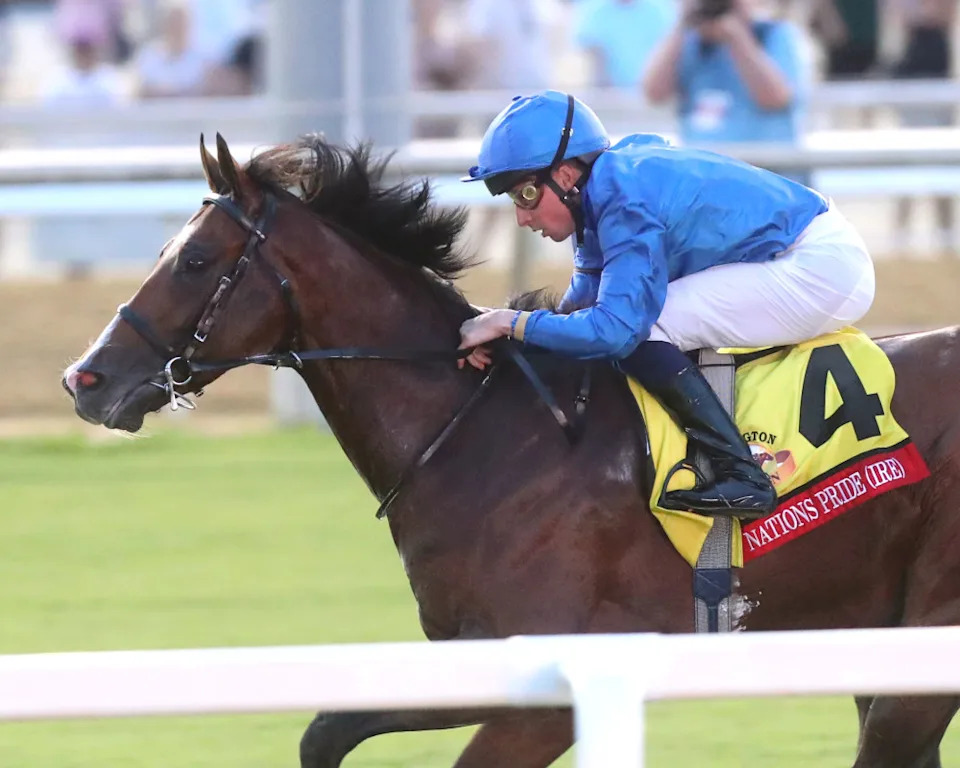 Arlington Million (G1) victor Nations Pride, with William Buick at the reinsCoady Media