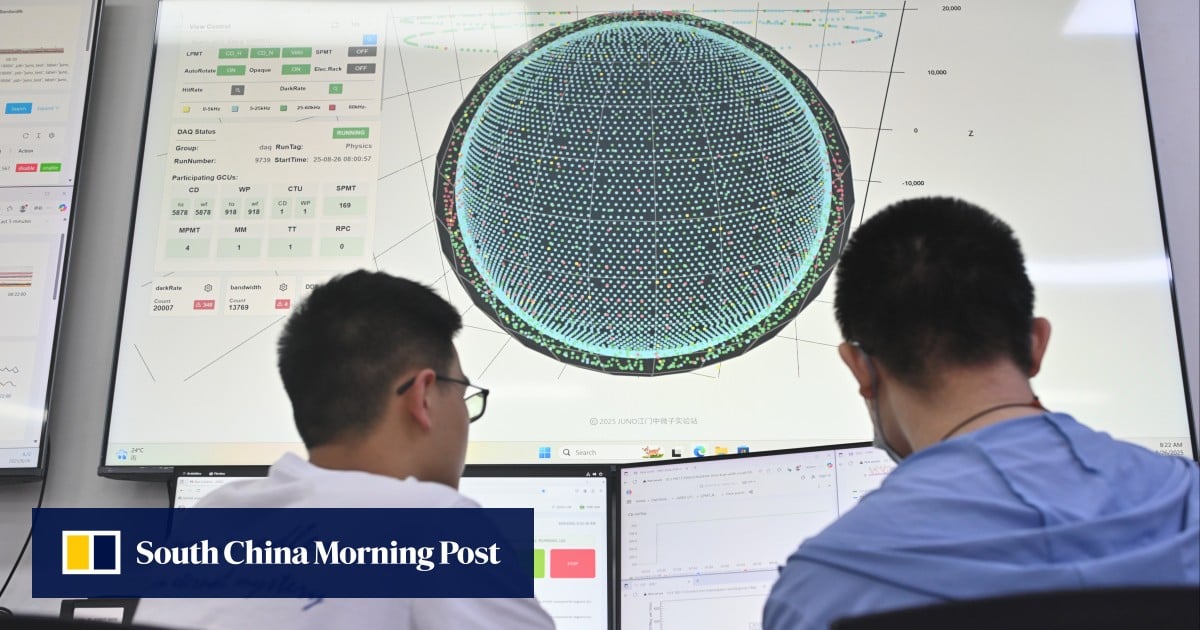 China launches Juno, the world’s most powerful detector for ‘ghost particles’