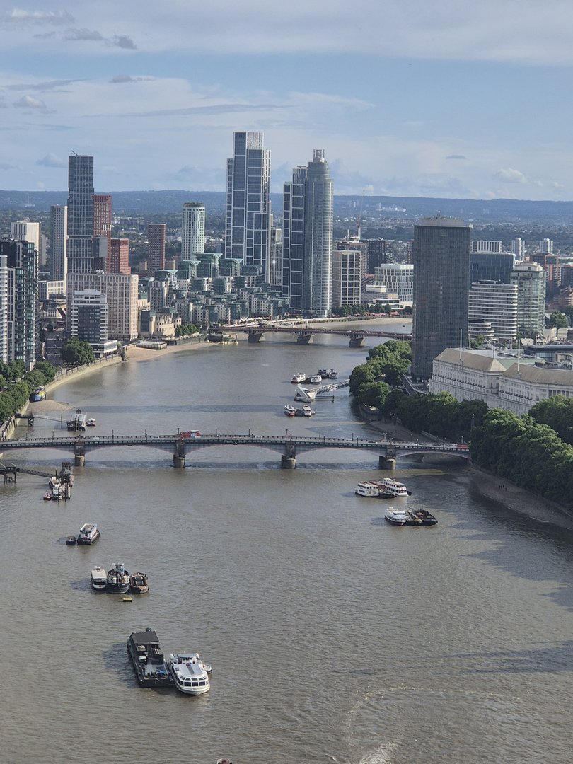 From the London Eye. 