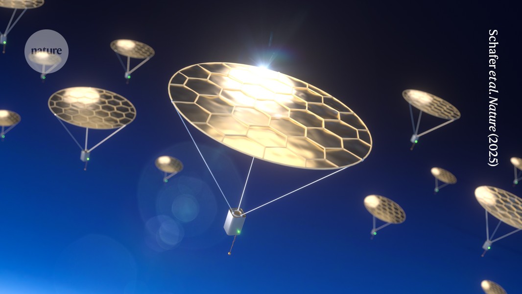 These tiny flyers levitate on the Sun’s heat alone