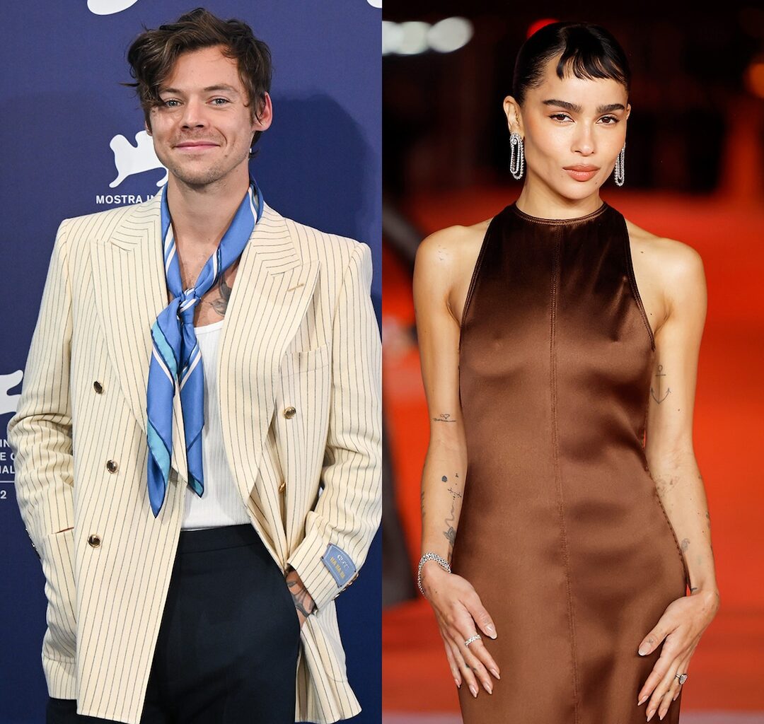 Zoë Kravitz, Harry Styles Step Out in Rome