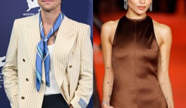 Zoë Kravitz, Harry Styles Step Out in Rome