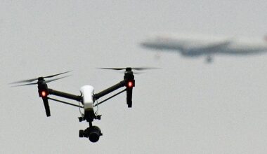 Drone flew 10 metres from Heathrow plane over central London in terrifying near miss