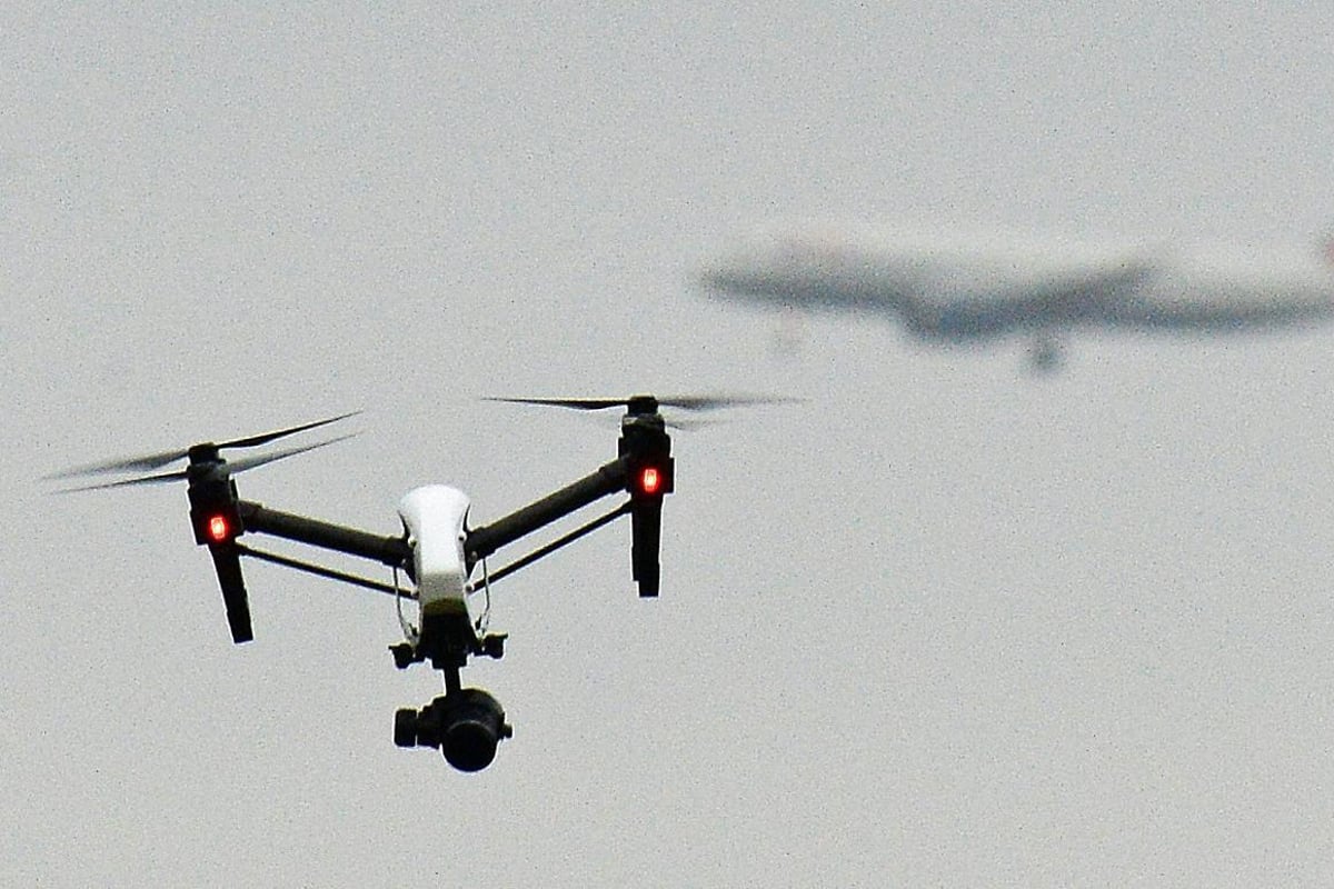 Drone flew 10 metres from Heathrow plane over central London in terrifying near miss