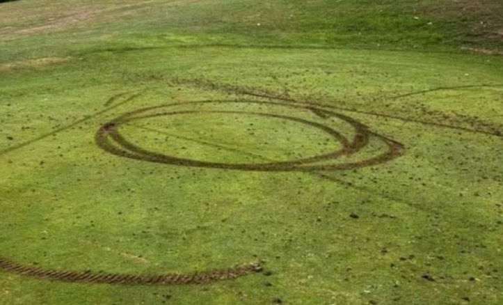 Motorbike vandals cause shocking £40,000 carnage at popular UK golf course