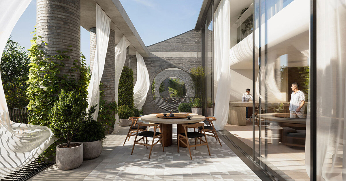 DHaus forest gate project within nanjing's ancient city walls