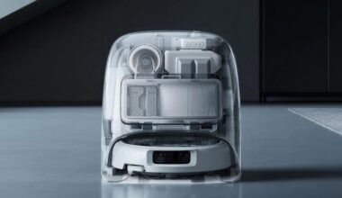 The Romo is DJI’s first robovac and features a transparent design