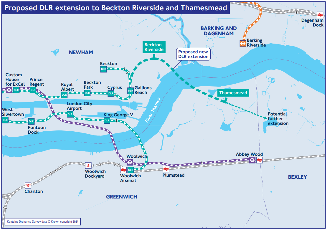 Bexley Council urges TfL to rethink DLR terminus and extend line to Belvedere