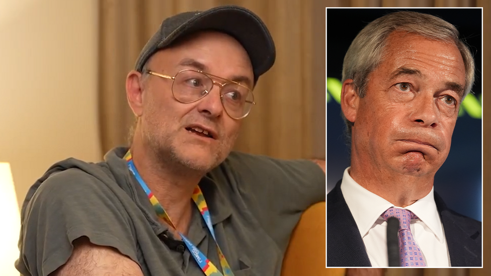 Dominic Cummings and Nigel Farage