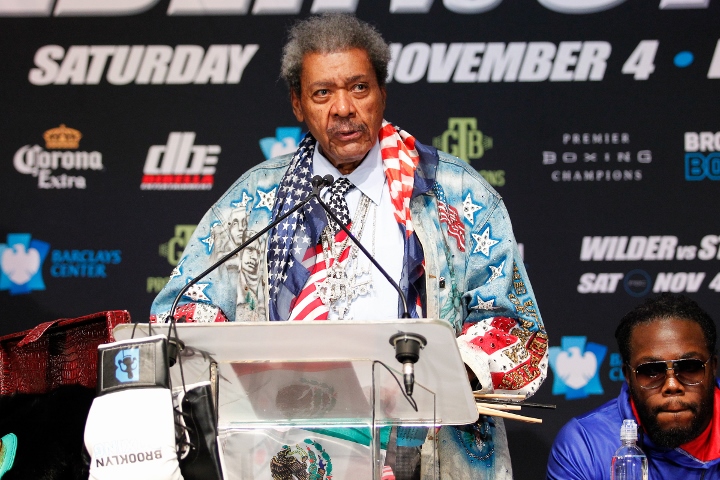Don King Seeks to Block Hunter vs. Miller Bout