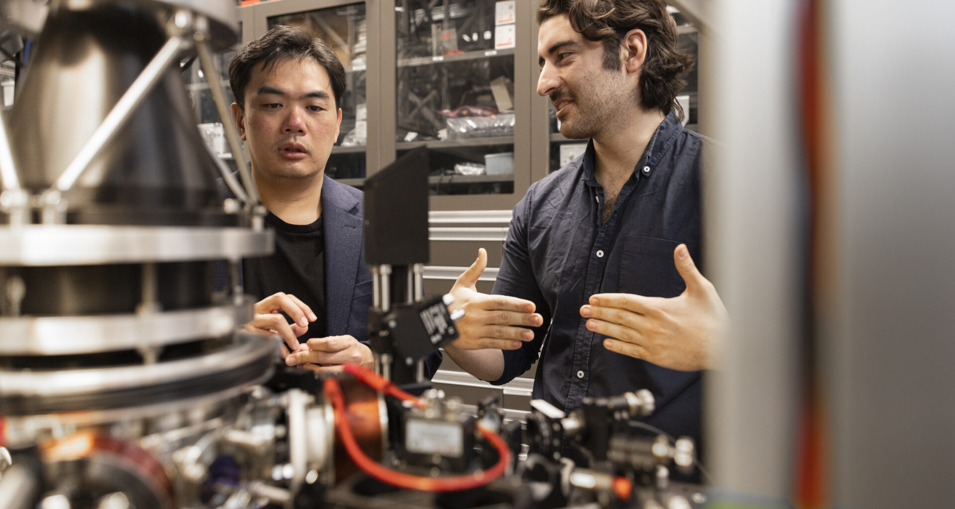 Tingrei Tan and student Vassili Matsos