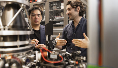 Tingrei Tan and student Vassili Matsos