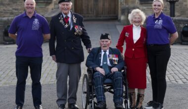 Veterans return to Scotland for ‘magical’ visit to Edinburgh Tattoo