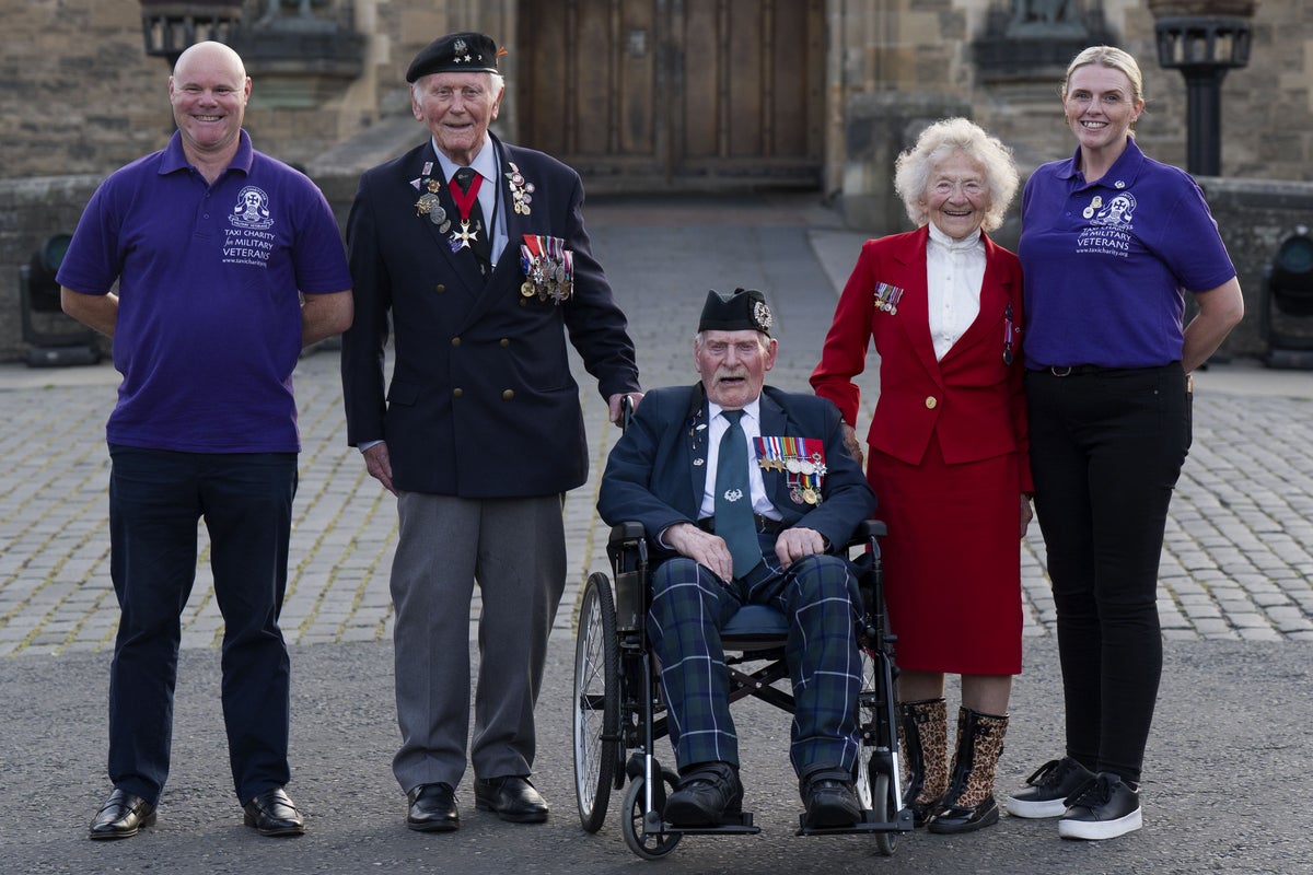 Veterans return to Scotland for ‘magical’ visit to Edinburgh Tattoo