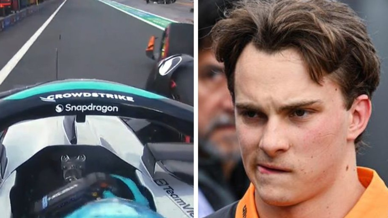 Dutch GP, practice, wrap, report, Oscar Piastri George Russell pit lane incident, Lance Stroll crash, video, highlights
