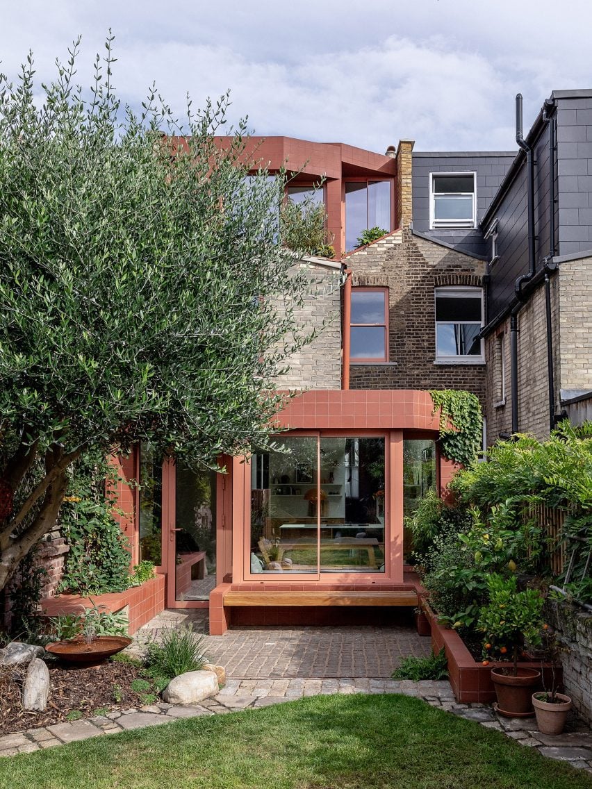 Aden Grove home informed by bay windows 