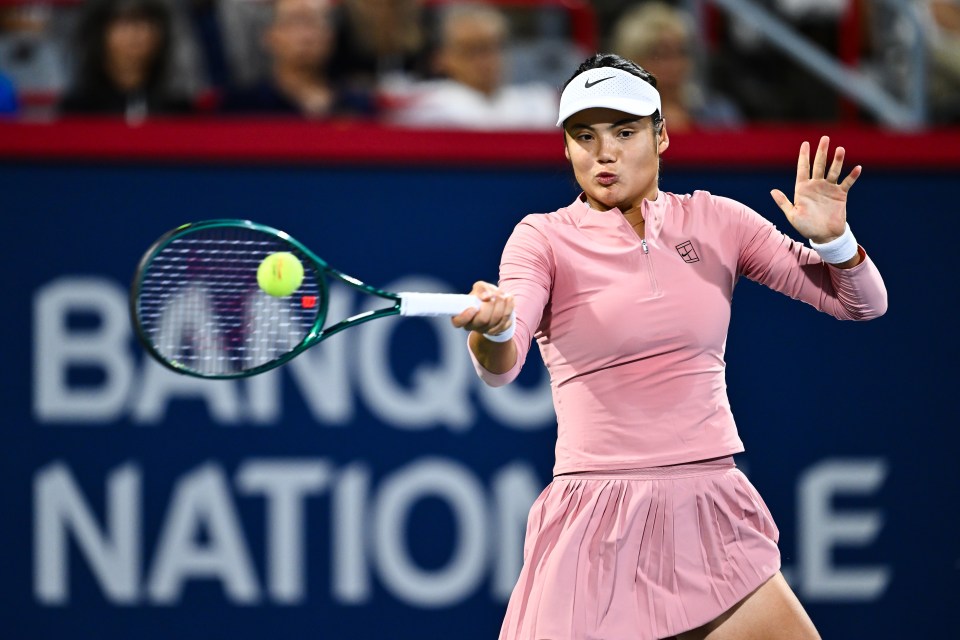 Raducanu hasn't gone beyond the fourth round of a Grand Slam since triumphing at Flushing Meadows