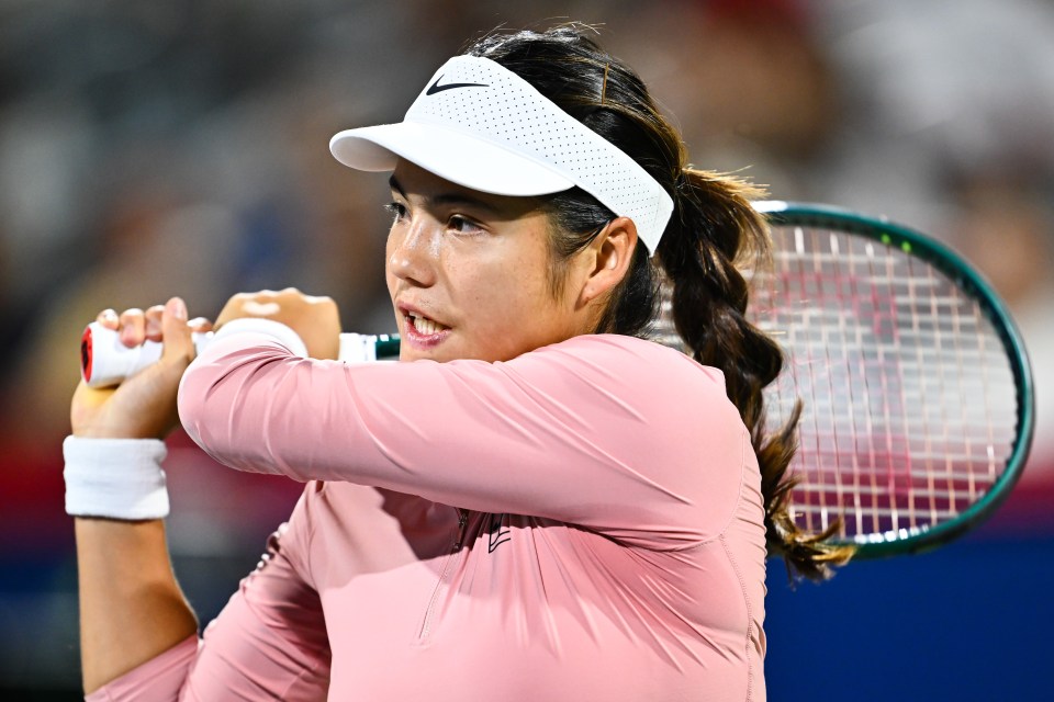 Raducanu faces the prospect of being outside the top 32 for the US Open