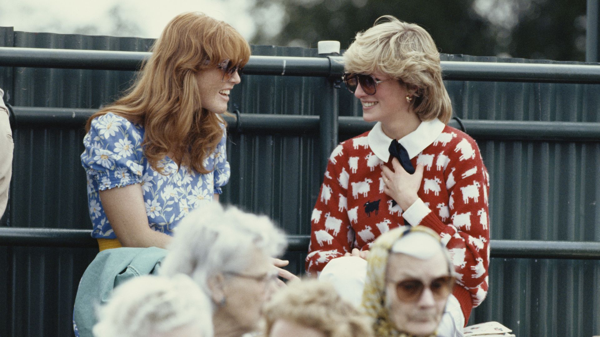 Sarah Ferguson and Princess Diana