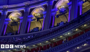 BBC Proms performance interrupted by pro-Palestinian protesters