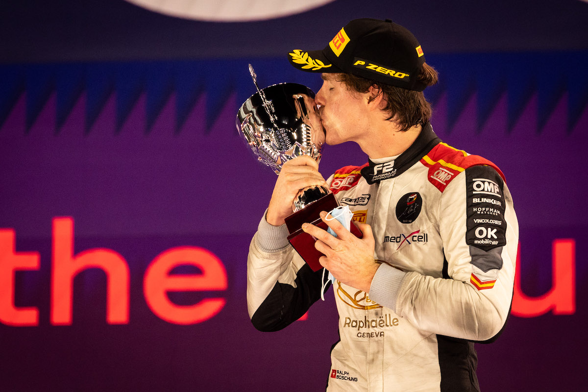 Who holds Hulkenberg's F1 records in its primary feeder series?