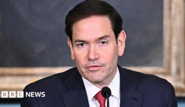 US Secretary of State Marco Rubio