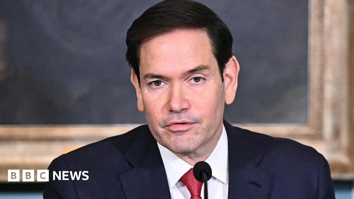 US Secretary of State Marco Rubio