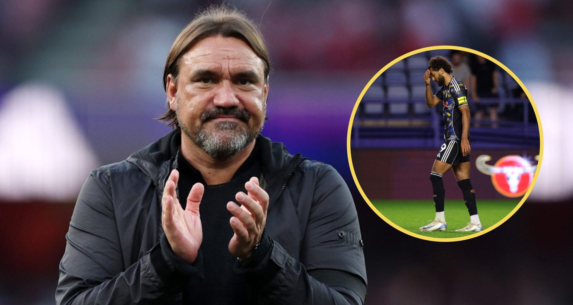 Daniel Farke 'happy' with Dominic Calvert-Lewin's disastrous Leeds United debut