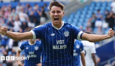 Cardiff City 2-1 Peterborough United: Colwill and Kpakio score for Bluebirds
