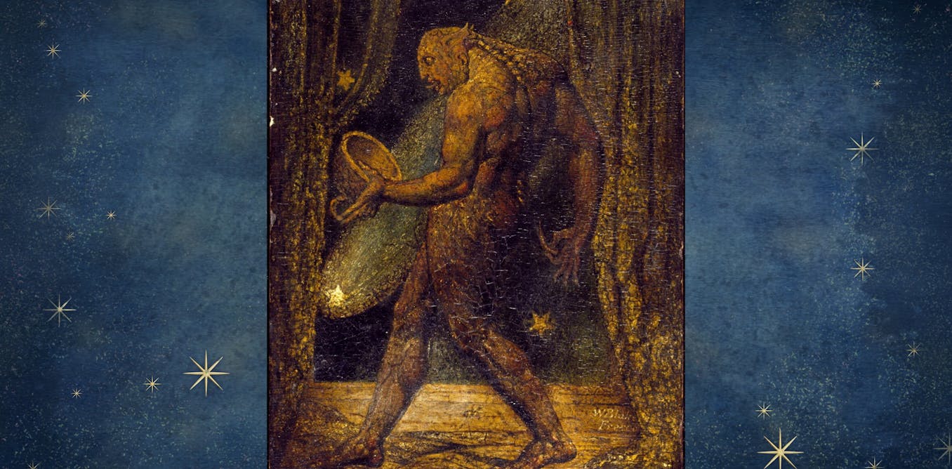 William Blake’s painting The Ghost of a Flea speaks to processing childhood trauma