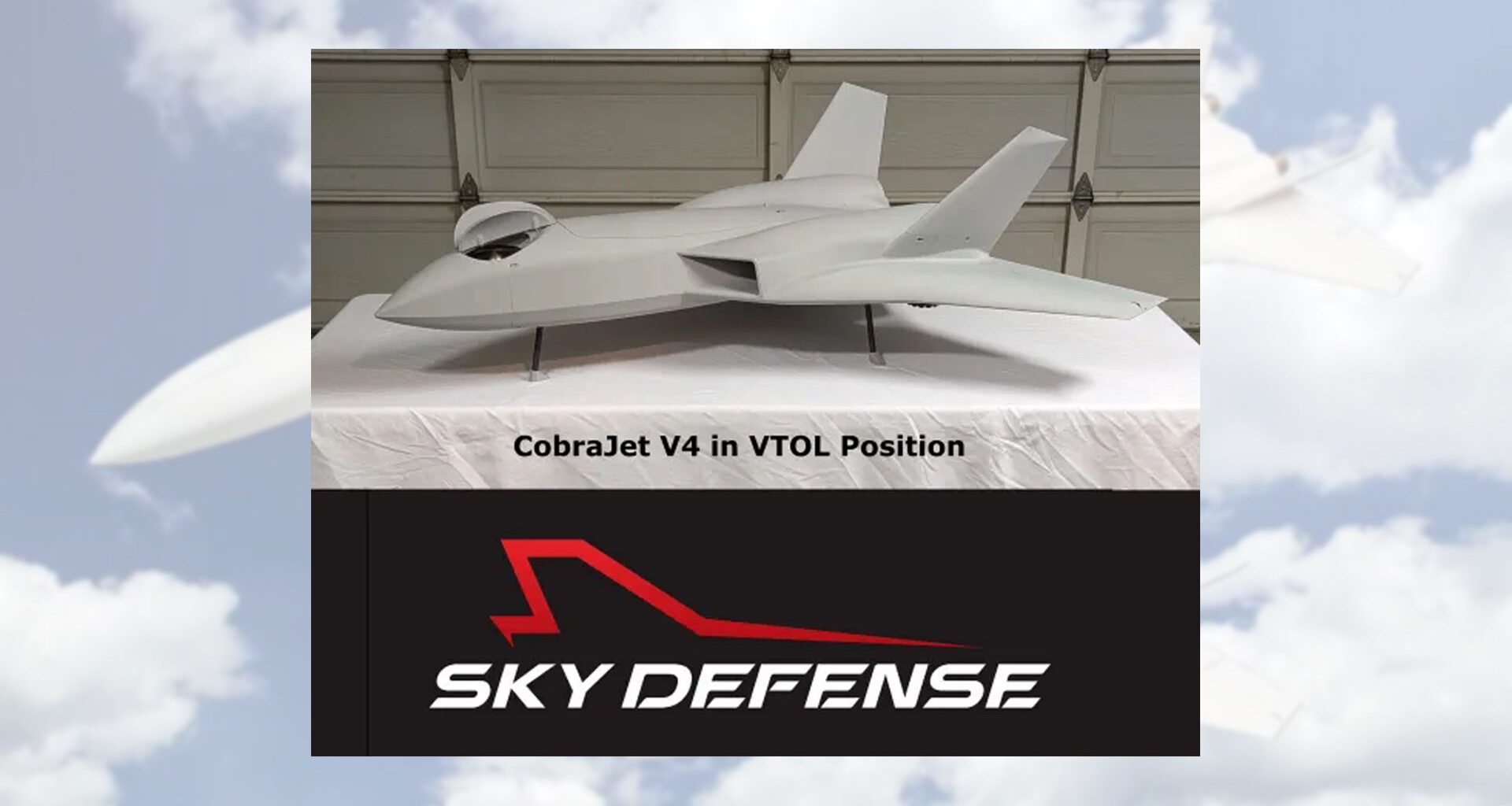 SkyDefense CobraJet C-UAS fighter drone and interceptor