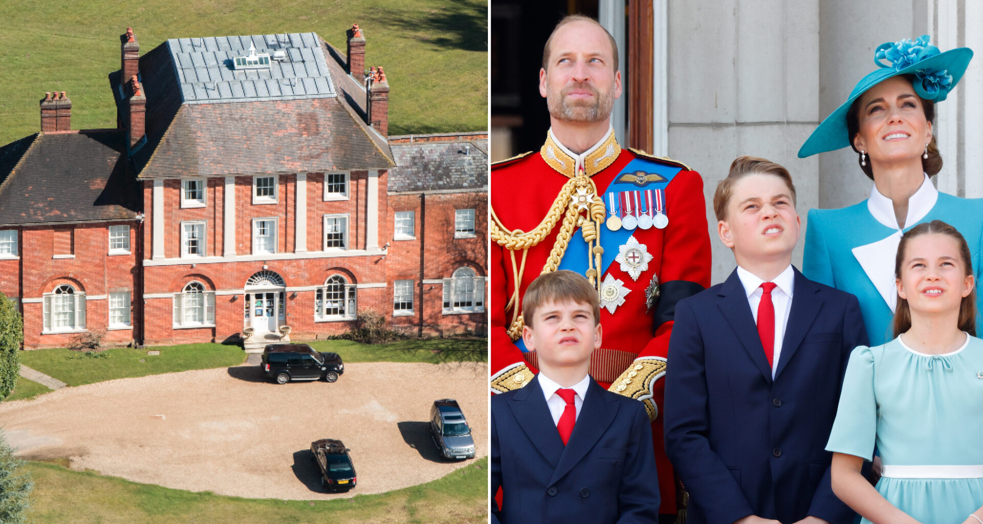 Kate Middleton and Prince William are set to move Prince Louis, Prince George, and Princess Charlotte into their new home, Forest Lodge in Windsor