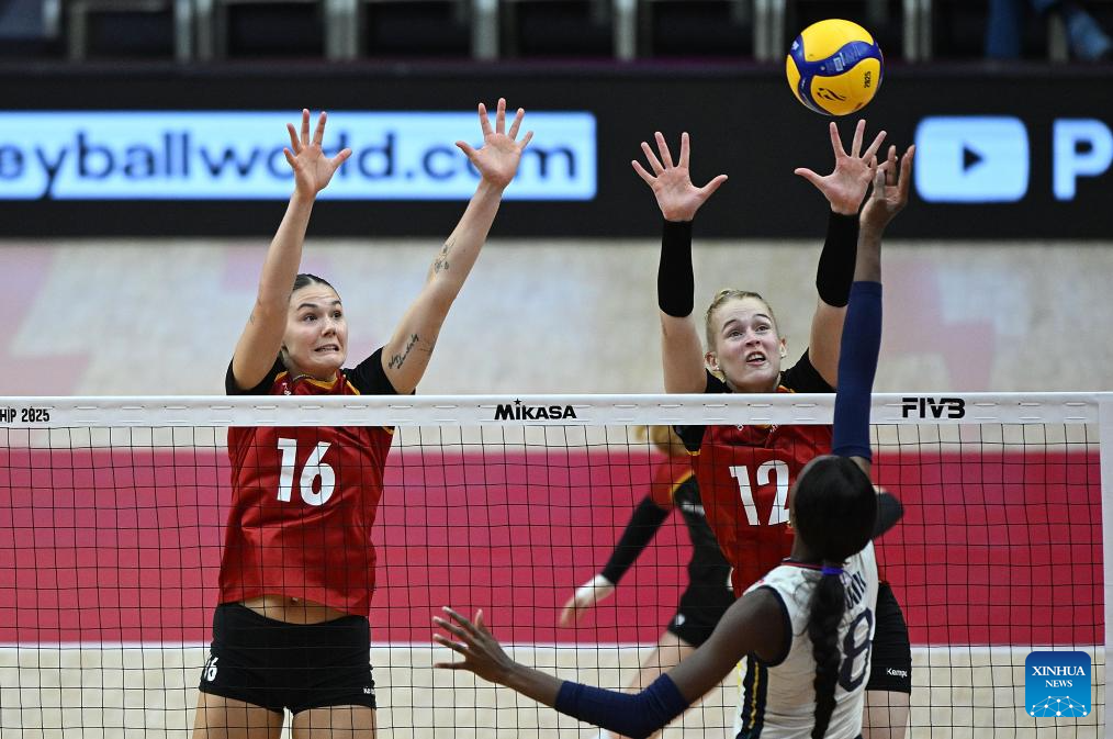Olympic champion Italy sweeps Germany to reach women's volleyball World Championship quarters-Xinhua
