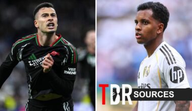 What Gabriel Martinelli is now set to do if Arsenal sign Rodrygo Goes from Real Madrid on loan