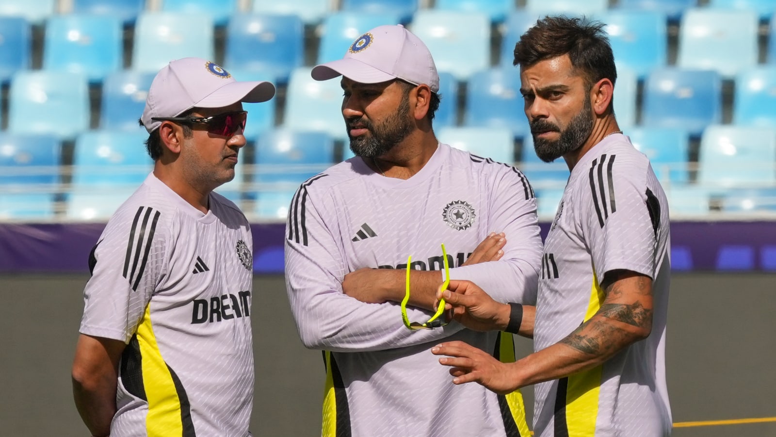 gautam gambhir, rohit sharma, virat kohli india cricket team odi world cup 2027