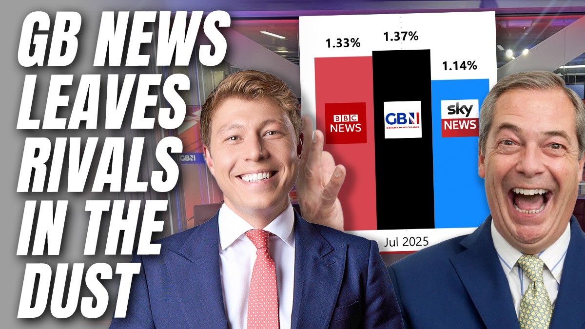 GB News Beats Sky News and BBC News Across Whole of July – Guido Fawkes