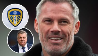 Jamie Carragher surprised after hearing Leeds United decision, ‘sounds like you’ve got Big Sam’