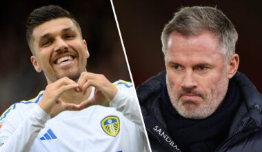 Jamie Carragher predicts the one team who will survive out of Leeds United, Burnley and Sunderland