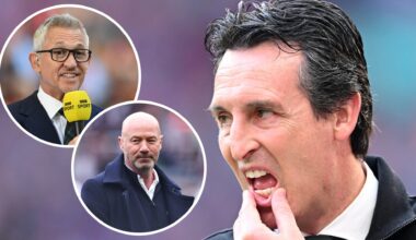 Where Aston Villa will finish in the Premier League has Lineker, Shearer and Richards in agreement