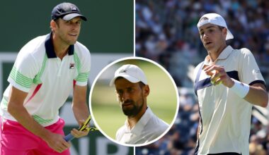 Sam Querrey and John Isner both make the same retirement prediction about Novak Djokovic, 'I think you're right'
