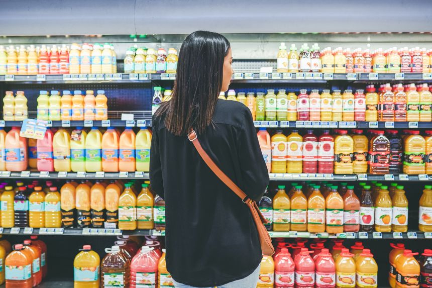 Checking out ingredient lists can offer clues about how processed some food items may be.
