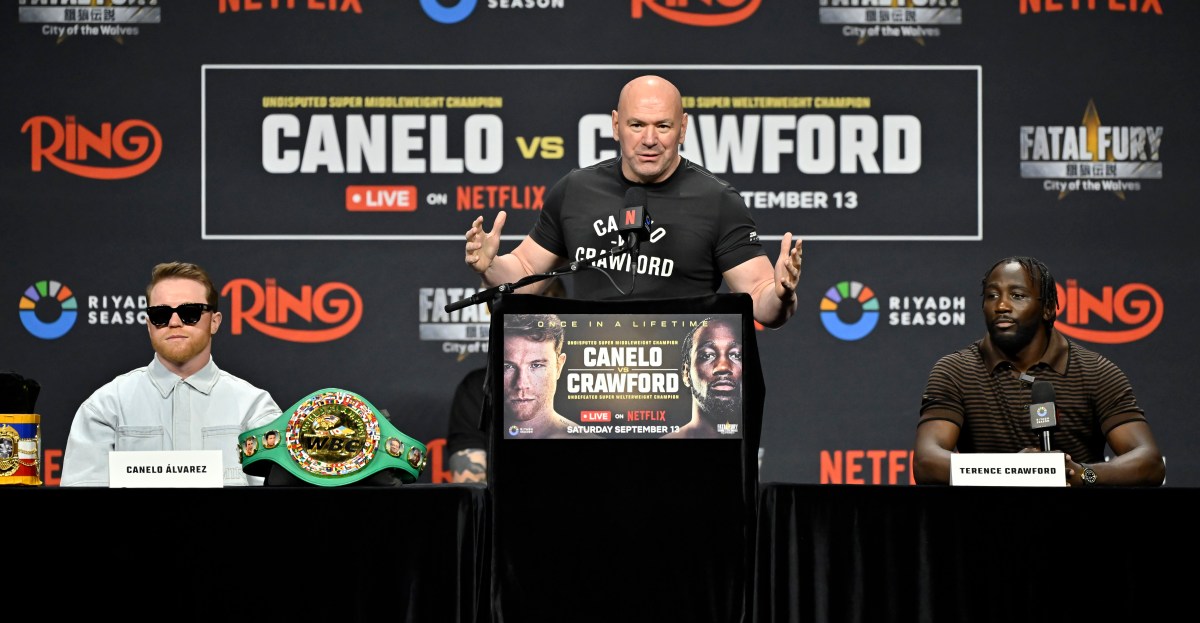 Dana White Unveils Full ‘Canelo vs. Crawford’ Prelims Lineup