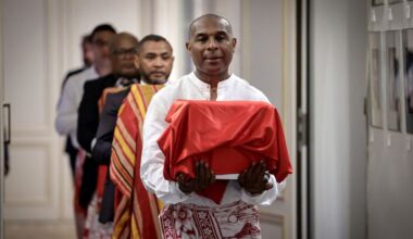 France returns skull of king beheaded during colonial era to Madagascar