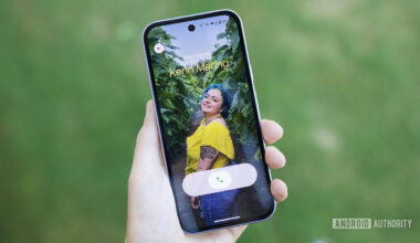A preview of Google's new Calling Cards on an Android phone.