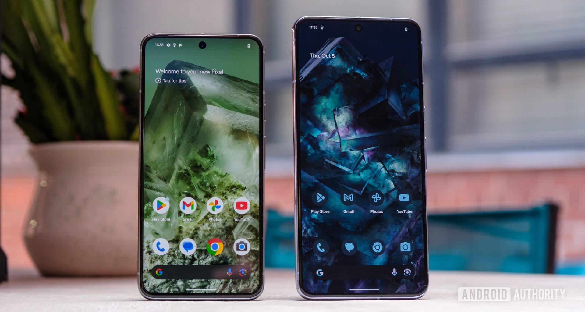 google pixel 8 pro vs pixel 8 front