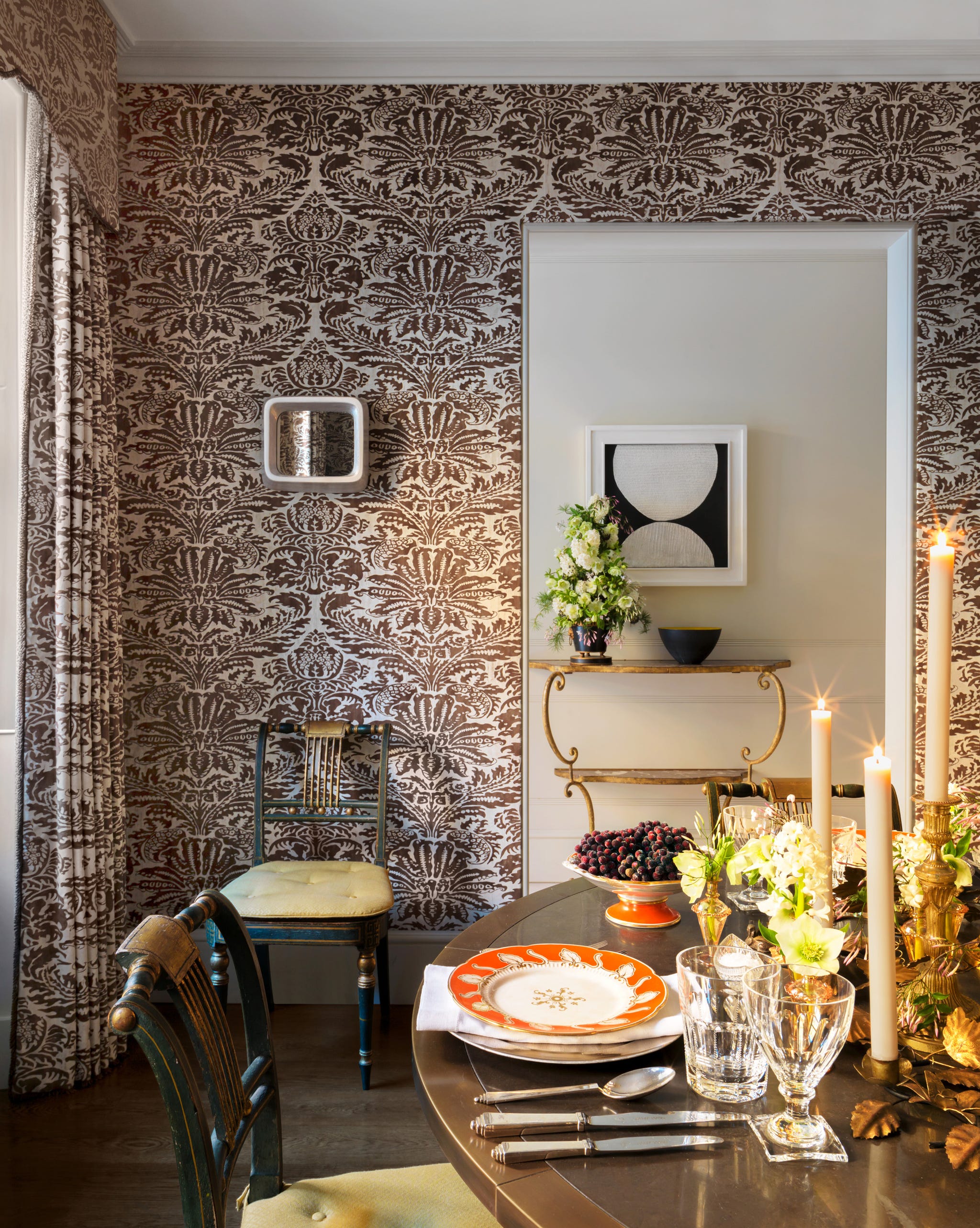 grenney oliver dining room in london townhome