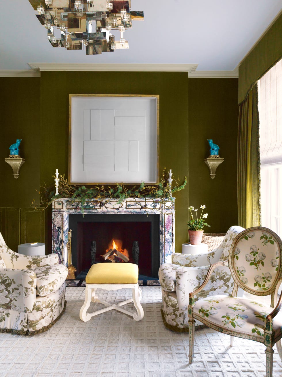 grenney oliver drawing room of london townhouse